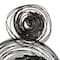 42" Black, Silver & Gold Metal Contemporary Wall Décor